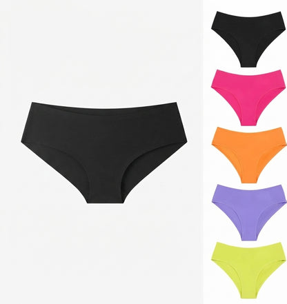 3 pices available 2X Women’s Seamless High Waist Underwear – Comfortable Stretch Panties | M/L & XL/2XL
