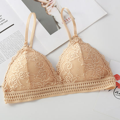 Elegant Lace Bralette for Women – Soft & Stylish Floral Lace Bra