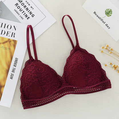 Elegant Lace Bralette for Women – Soft & Stylish Floral Lace Bra