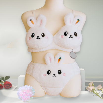 Cute Bunny Plush Lingerie Set for Women – Soft & Cozy Rabbit Design