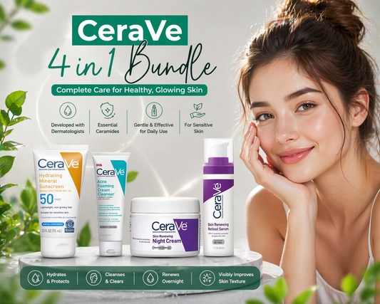 CeraVe 4-in-1 Skincare Bundle