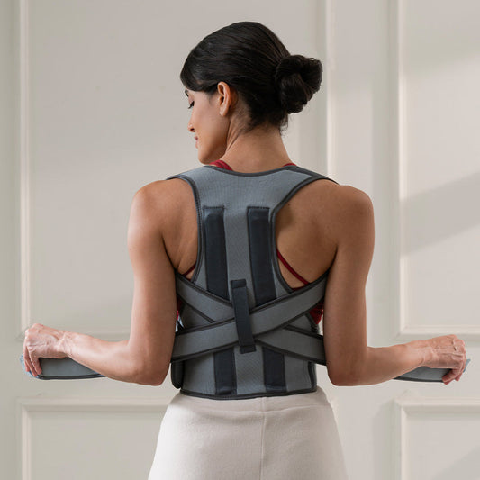 🦴Adjustable Posture Corrector Back Support Belt – Shoulder & Spine Alignment Brace