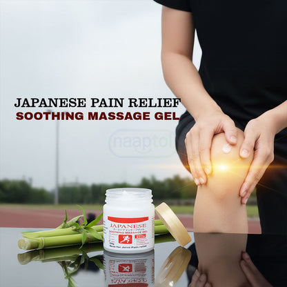 Japanese Soothing Massage Gel – Fast-Absorbing Cooling Relief Gel for Muscles & Joints (100g)