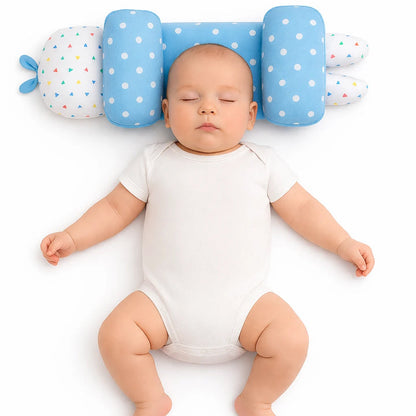 Baby Sleep Position Pillow – Soft Newborn Head Support Cushion for Comfortable & Peaceful Sleep