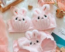 Cute Bunny Plush Lingerie Set for Women – Soft & Cozy Rabbit Design