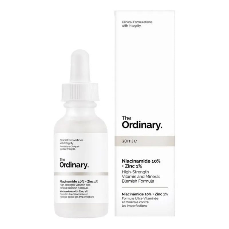The Ordinary Niacinamide 10% + Zinc 1% Serum – Oil Control & Acne Treatment | Brightening Face Serum