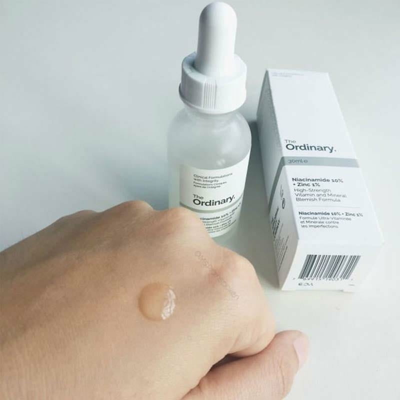 The Ordinary Niacinamide 10% + Zinc 1% Serum – Oil Control & Acne Treatment | Brightening Face Serum