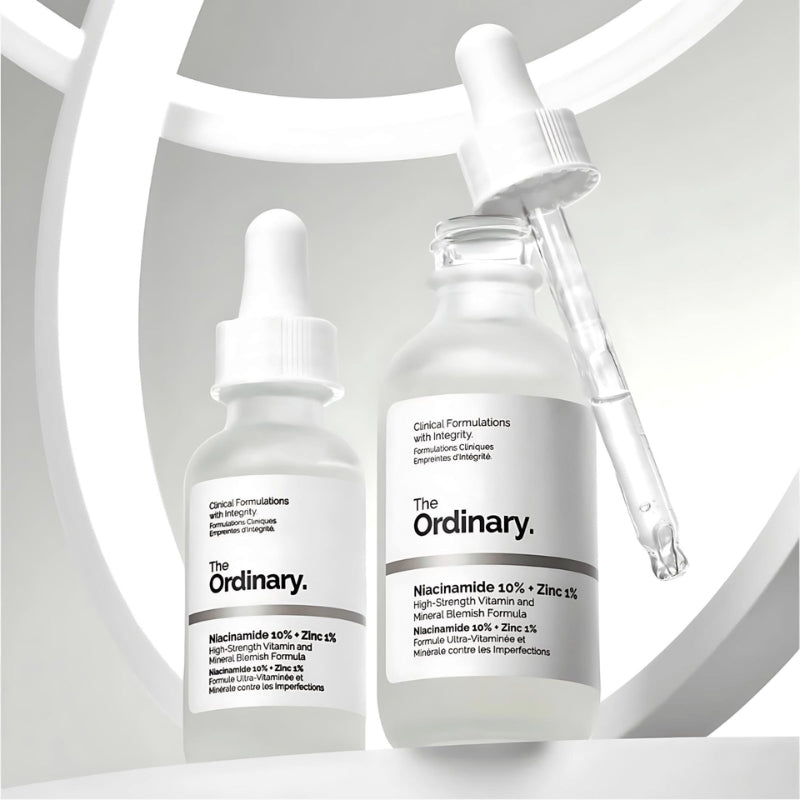 The Ordinary Niacinamide 10% + Zinc 1% Serum – Oil Control & Acne Treatment | Brightening Face Serum