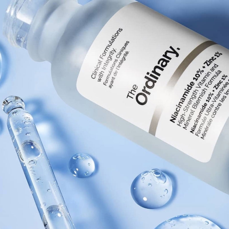 The Ordinary Niacinamide 10% + Zinc 1% Serum – Oil Control & Acne Treatment | Brightening Face Serum
