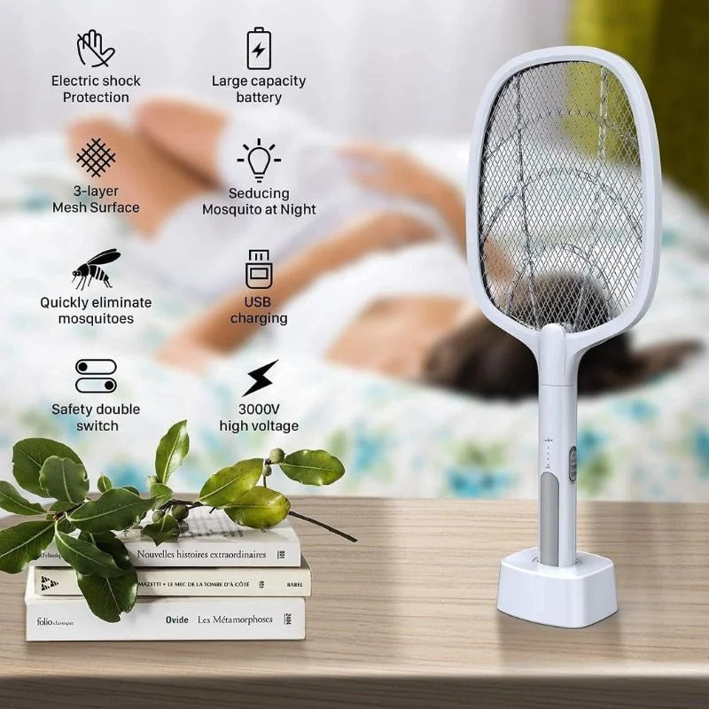Rechargeable Electric Mosquito Racket