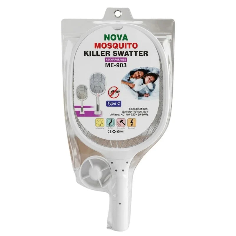 Rechargeable Electric Mosquito Racket